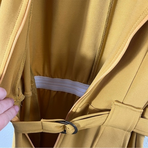MIRACLE EYE The California Shake Jumpsuit in Mustard - Picture 9 of 14